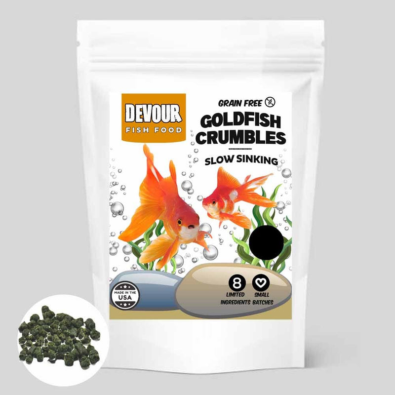 YFS Goldfish Grain Free Crumbles Fish Food