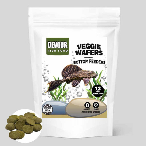 YFS Veggie Algae Wafers Fish Food for Catfish and Plecos