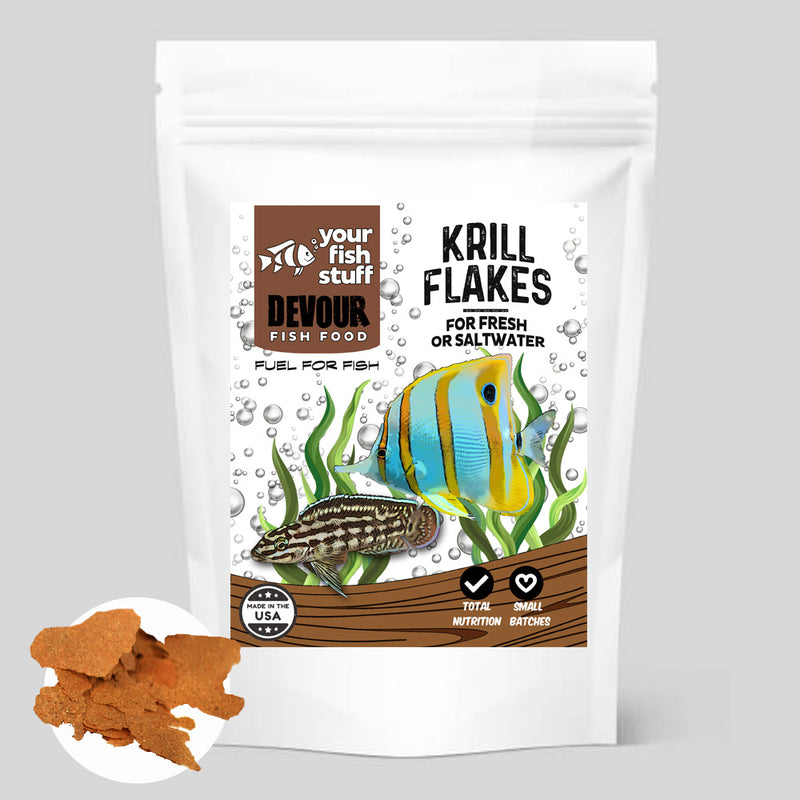 Jbl Krill Premium Main Food Flakes for All Aquarium Fish 40g/250ml -  Aquanature Online